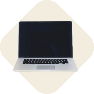 laptop, part of a monitored security system